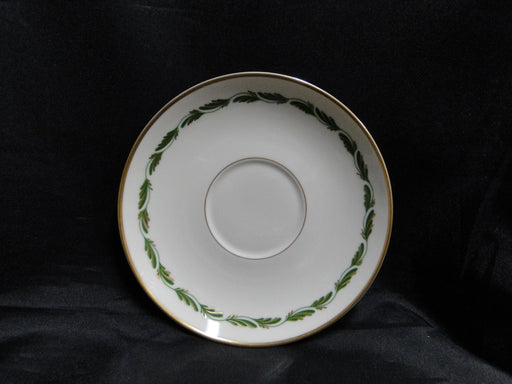 Franciscan Arcadia Green, Green/Gold Leaves: 6" Saucer Only, No Cup