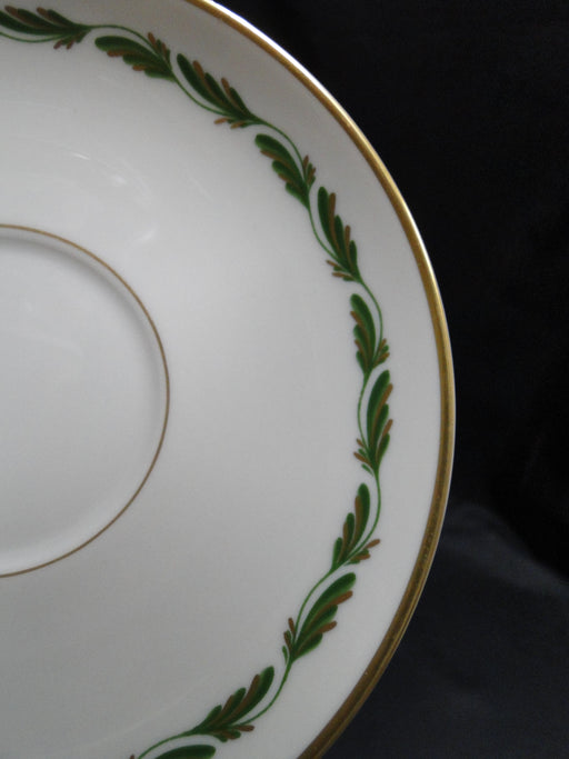 Franciscan Arcadia Green, Green/Gold Leaves: 6" Saucer Only, No Cup