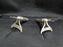 F.P. Pfleghar & Son: Pair of Silverplate Corn on the Cob Skewers / Holders