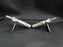 F.P. Pfleghar & Son: Pair of Silverplate Corn on the Cob Skewers / Holders