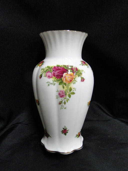 Royal Albert Old Country Roses, England: Montrose Vase, 9" Tall
