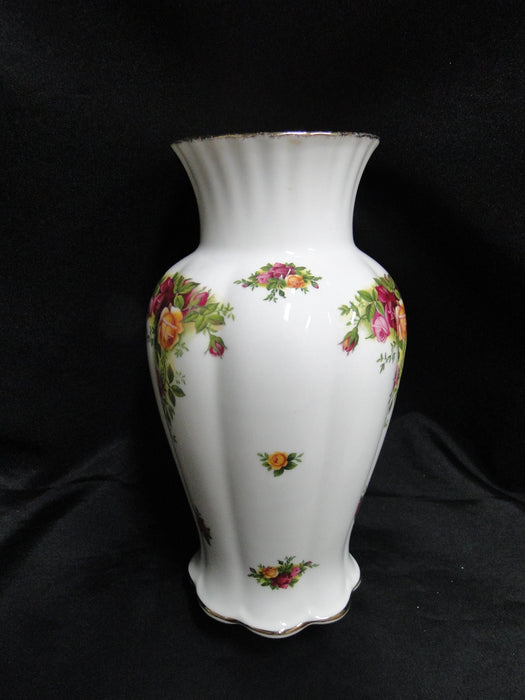 Royal Albert Old Country Roses, England: Montrose Vase, 9" Tall