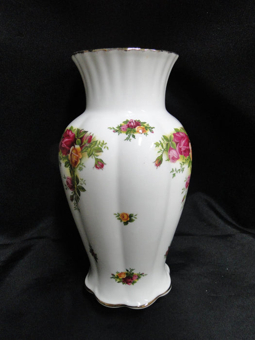 Royal Albert Old Country Roses, England: Montrose Vase, 9" Tall