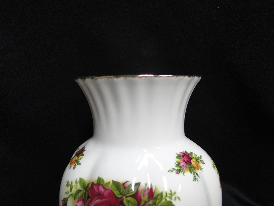 Royal Albert Old Country Roses, England: Montrose Vase, 9" Tall