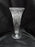 Clear, Tall, Glass, Spinning Stars: Vase, 11" Tall x 4 7/8" Top Diam --  MG#222