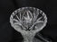 Clear, Tall, Glass, Spinning Stars: Vase, 11" Tall x 4 7/8" Top Diam --  MG#222