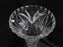 Clear, Tall, Glass, Spinning Stars: Vase, 11" Tall x 4 7/8" Top Diam --  MG#222