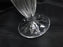 Clear, Tall, Glass, Spinning Stars: Vase, 11" Tall x 4 7/8" Top Diam --  MG#222
