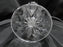 Clear, Tall, Glass, Spinning Stars: Vase, 11" Tall x 4 7/8" Top Diam --  MG#222