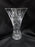 Waterford Crystal Kilrane, Fan & Vertical Cuts: Flower Vase, 8" Tall