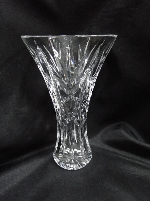 Waterford Crystal Kilrane, Fan & Vertical Cuts: Flower Vase, 8" Tall