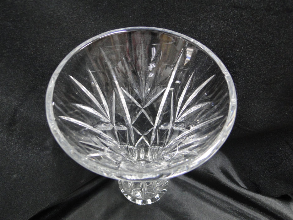 Waterford Crystal Kilrane, Fan & Vertical Cuts: Flower Vase, 8" Tall