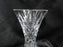 Waterford Crystal Kilrane, Fan & Vertical Cuts: Flower Vase, 8" Tall