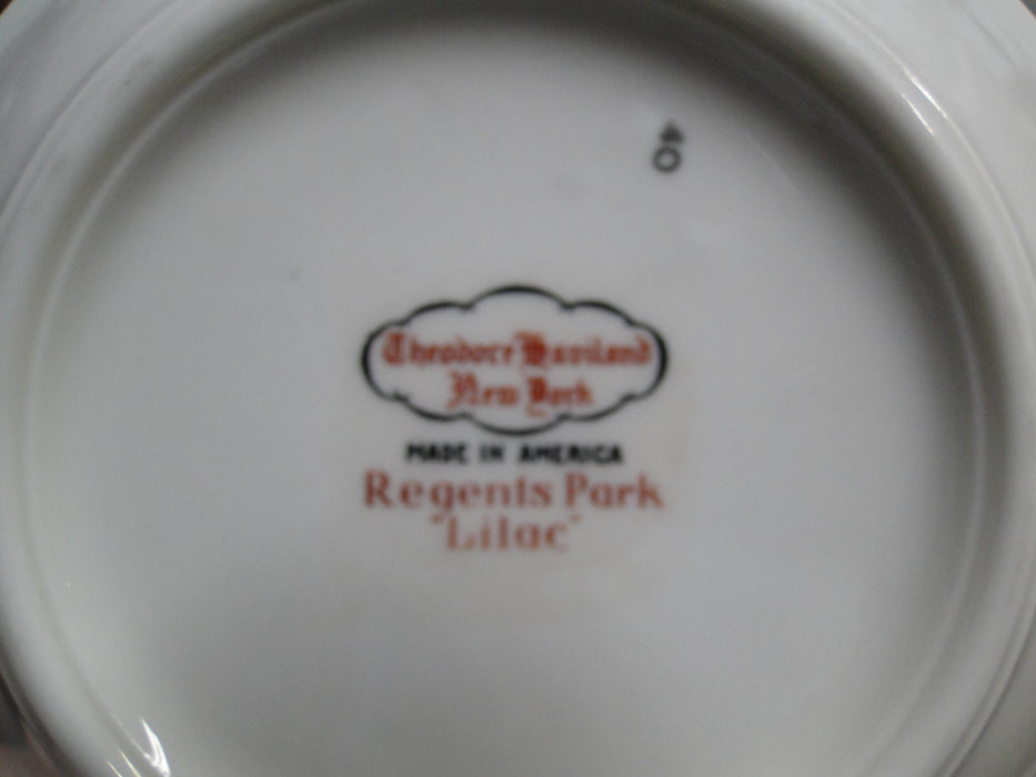 Haviland (New York) Regents Park Lilac, Purple Flower: Fruit Bowl, 5", As Is
