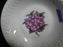 Haviland (New York) Regents Park Lilac, Purple Flower: Fruit Bowl, 5", As Is