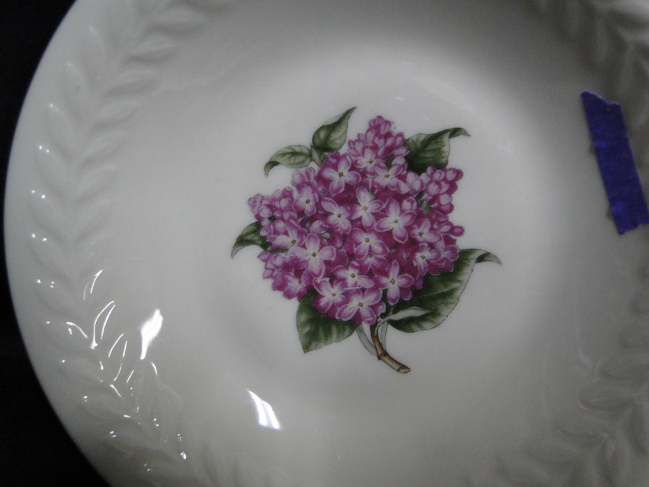 Haviland (New York) Regents Park Lilac, Purple Flower: Fruit Bowl, 5", As Is