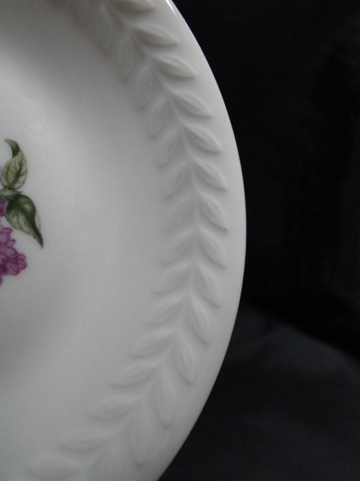 Haviland (New York) Regents Park Lilac, Purple Flower: Fruit Bowl, 5", As Is