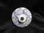 Grace's Teaware Purple Florals on White: Teapot & Lid, 7"Tall