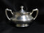 R Wallace Silver: Silver Soldered Sugar Bowl & Lid #0333, 3 1/2" Tall, 9 oz