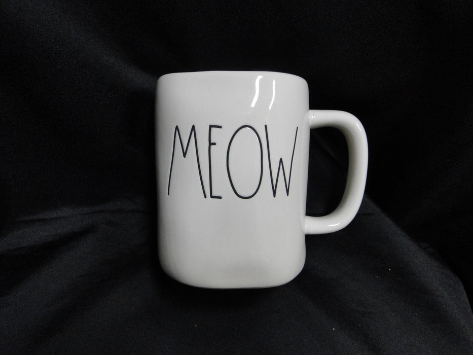 Magenta Artisan Farmhouse, Rae Dunn: "Meow" Mug (s), 4 3/4" Tall