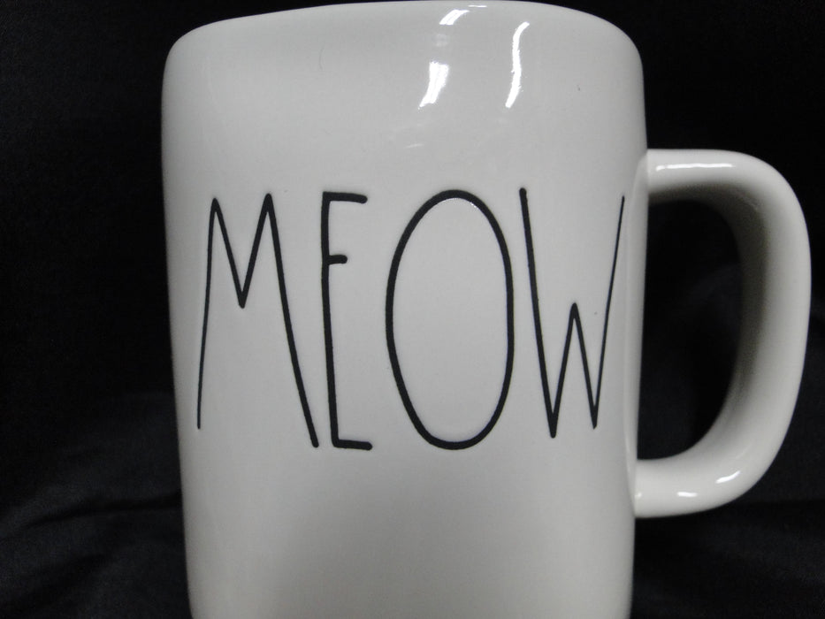 Magenta Artisan Farmhouse, Rae Dunn: "Meow" Mug (s), 4 3/4" Tall