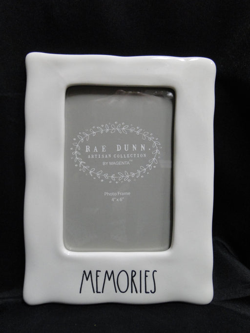 Magenta Artisan Farmhouse, Rae Dunn: "Memories" Picture Frame, 4" x 6" Photo