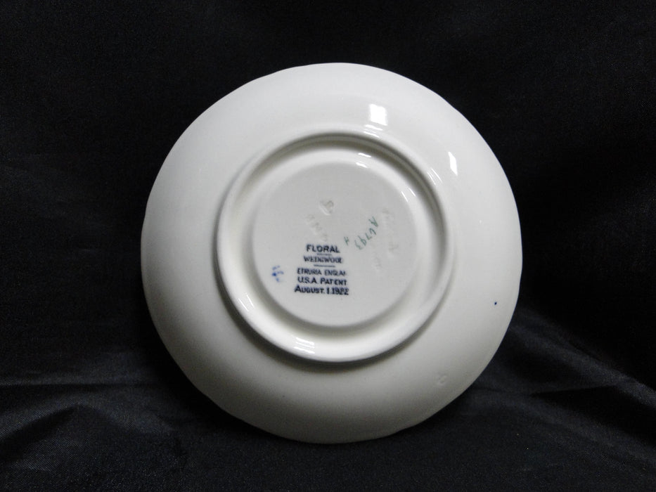 Wedgwood Floral, A6793, Flowers, Green Trim: 5 5/8" Saucer (s) Only