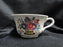 Wedgwood Floral, A6793, Flowers, Green Trim: Cup & Saucer Set (s), 2 1/4"