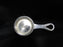 Silverplate 2-Sided Egg Server w/ POACH & BOIL Imprints, 3 5/8" Long