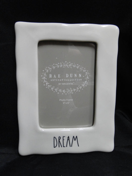 Magenta Artisan Farmhouse, Rae Dunn: "Dream" Picture Frame, 4" x 6" Photo