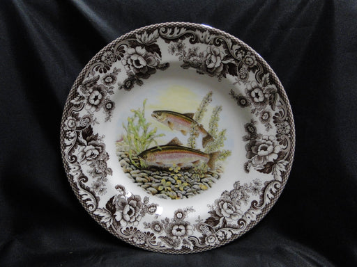 Spode Woodland North American Fish Rainbow Trout: NEW Dinner Plate, 10 1/2", Box