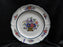 Wedgwood Floral, A6793, Flowers, Green Trim: Dinner Plate, 10", As Is