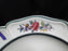 Wedgwood Floral, A6793, Flowers, Green Trim: Dinner Plate, 10", As Is