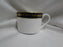 Coalport Blue Wheat, Gold Laurel on Cobalt: Flat Cup & Saucer Set (s), 2 1/4"