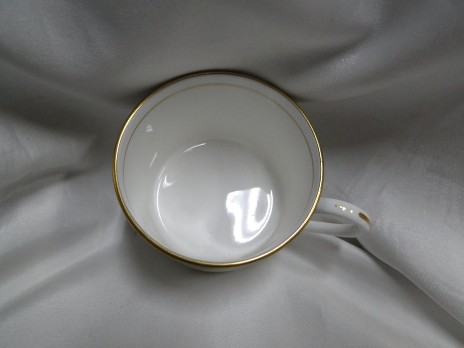 Coalport Blue Wheat, Gold Laurel on Cobalt: Flat Cup & Saucer Set (s), 2 1/4"