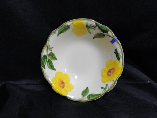 Franciscan Meadow Rose, Yellow, USA: Coupe Cereal Bowl, 6", As Is