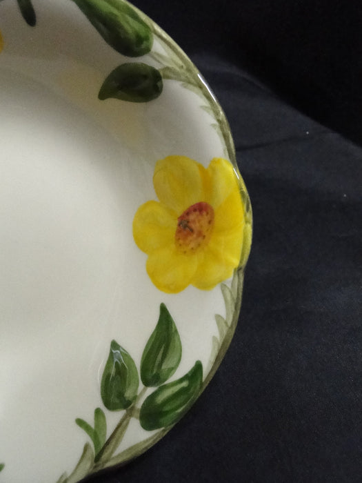 Franciscan Meadow Rose, Yellow, USA: Coupe Cereal Bowl, 6", As Is