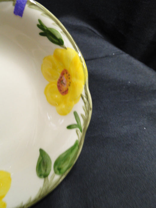 Franciscan Meadow Rose, Yellow, USA: Coupe Cereal Bowl, 6", As Is