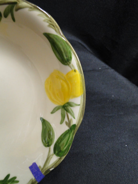 Franciscan Meadow Rose, Yellow, USA: Coupe Cereal Bowl, 6", As Is