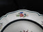 Wedgwood Floral, A6793, Flowers, Green Trim: Bread Plate (s), 6 3/8", Crazing