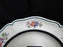 Wedgwood Floral, A6793, Flowers, Green Trim: Bread Plate (s), 6 3/8", Crazing