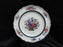 Wedgwood Floral, A6793, Flowers, Green Trim: Bread Plate (s), 6 3/8", As Is