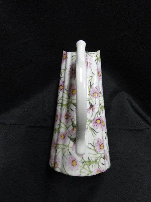 Grace's Teaware Pink Florals & Green Leaves: Serving Pitcher (s), 7 3/8" Tall