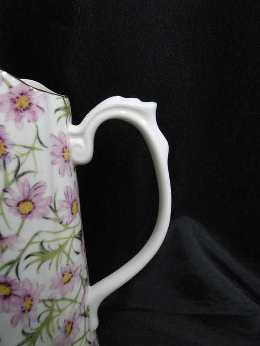 Grace's Teaware Pink Florals & Green Leaves: Serving Pitcher (s), 7 3/8" Tall