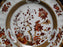 Spode Indian Tree Orange Rust: Luncheon Plate, 8 7/8", Crazing
