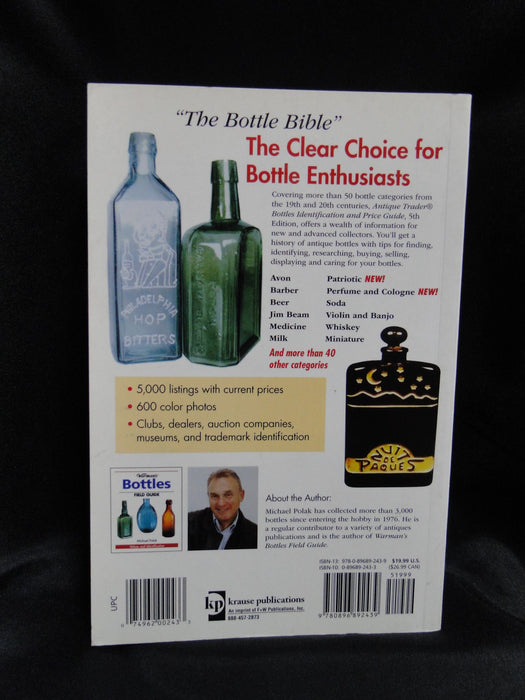 Bottles Identification & Price Guide 5th Edition by Michael Polak
