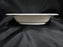 Coalport St Louis, White w/ Blue, Rust, Gold: Oval Serving Bowl, 9 3/8"
