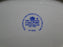 Coalport St Louis, White w/ Blue, Rust, Gold: Oval Serving Bowl, 9 3/8"