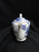 Grace's Teaware Blue Florals on White: Teapot & Lid, 7 1/4"Tall