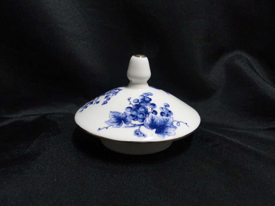 Grace's Teaware Blue Florals on White: Teapot & Lid, 7 1/4"Tall